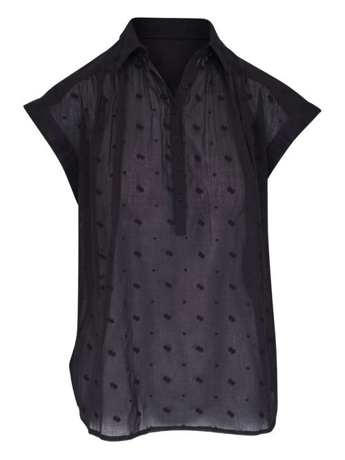 Nili Lotan Normandy blouse - Black