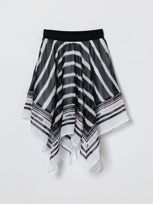 Skirt Kids color White