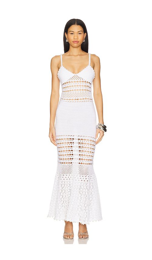 Retrofete Belize Dress in White. -  XS also in L