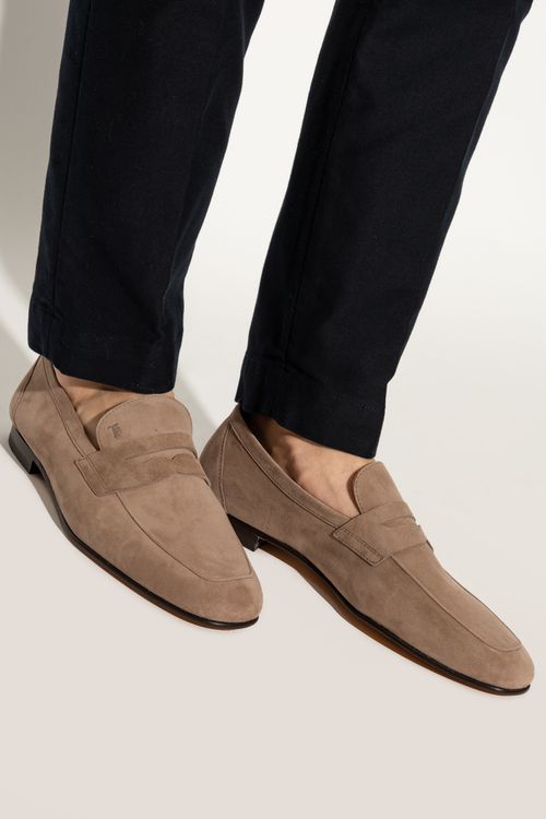 Suede Shoes Type ‘loafers’, Men's, Brown