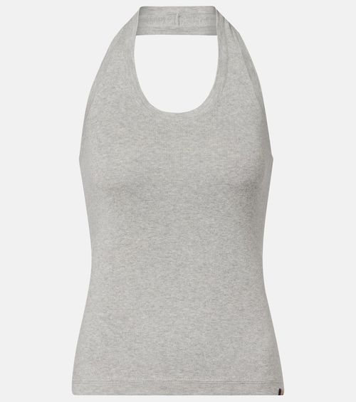 Jerry cotton and cashmere jersey top