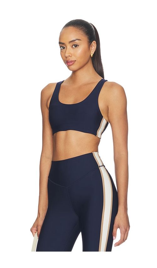 THE UPSIDE Toscan Harley Scoop Sports Bra in Navy. - S also in XS