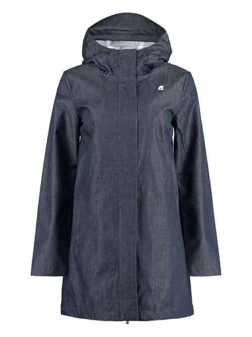 Sophiel hooded coat - Blue
