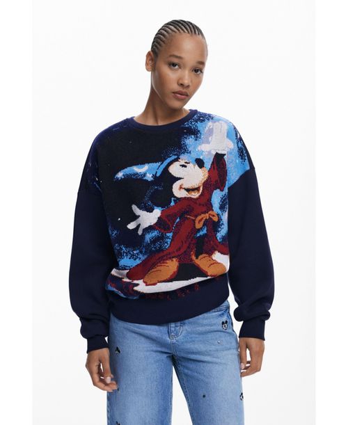 Women's Mickey Fantasia sweatshirt - Navy blue