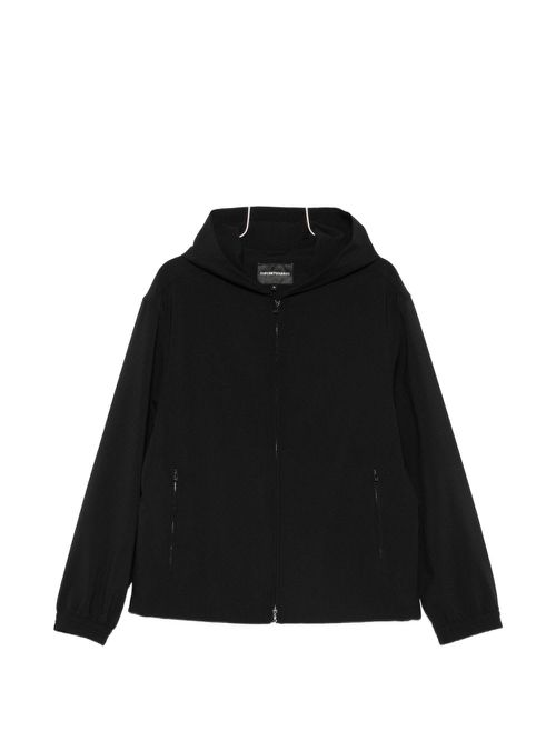 Hooded Blouson Jacket
