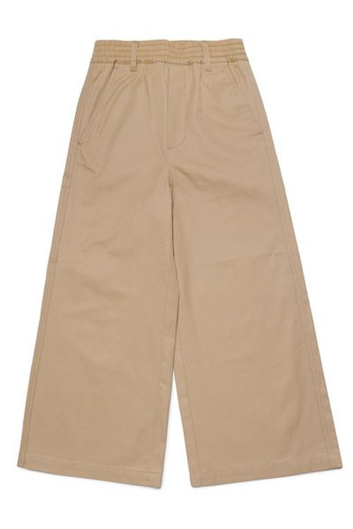 MM6 Maison Margiela Kids Elasticated-Waistband Wide-Leg Chinos