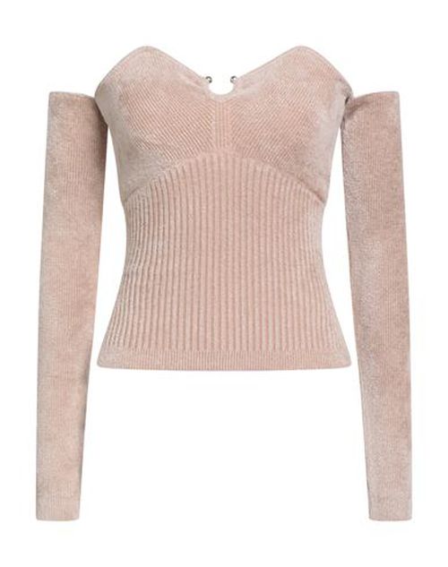 Woman Sweater Beige Size S Viscose, Polyamide
