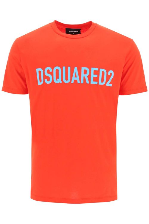 -T Shirt 'Cool' Con Stampa Logo-Uomo