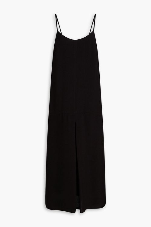 Ida gauze midi dress - Black - UK 16