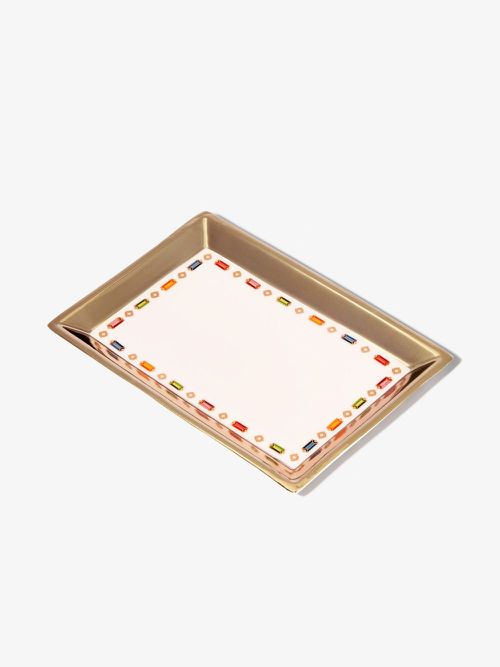 Suzanne Kalan - Pink Rainbow Sapphire Jewellery Tray - Women's - Porcelain