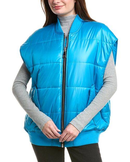 Patch Puffer Down Vest