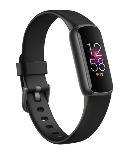 Luxe Black/Graphite Stainless Steel Fitness Tracker