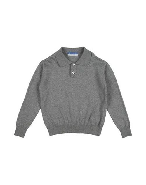 Jacob Cohёn Kid Boy Sweater Grey Size 10 Cotton, Merino Wool