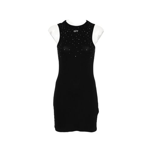 Embellished Fitted Mini Dress
