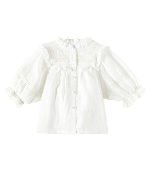 Alba ruffled shirt