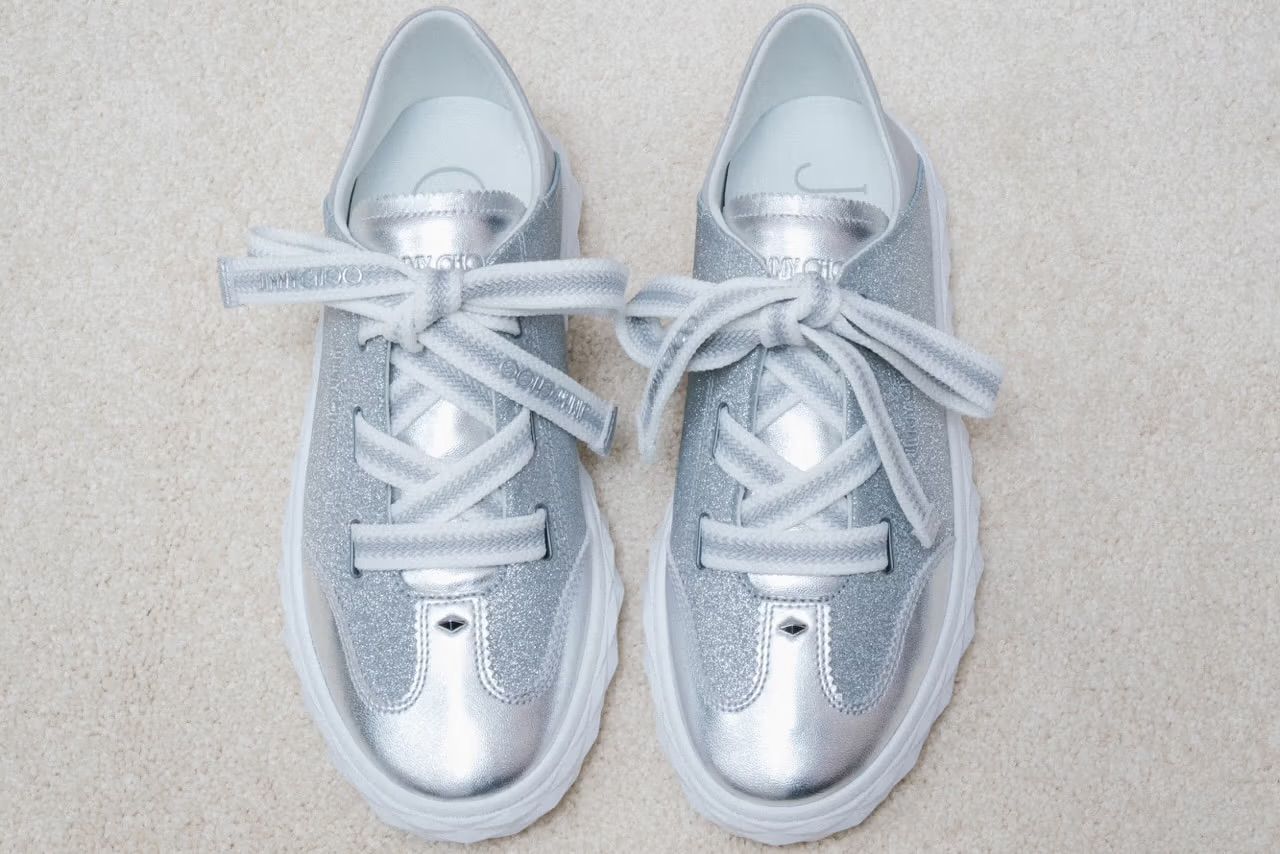 Jimmy Choo unveils the diamond flex sneaker