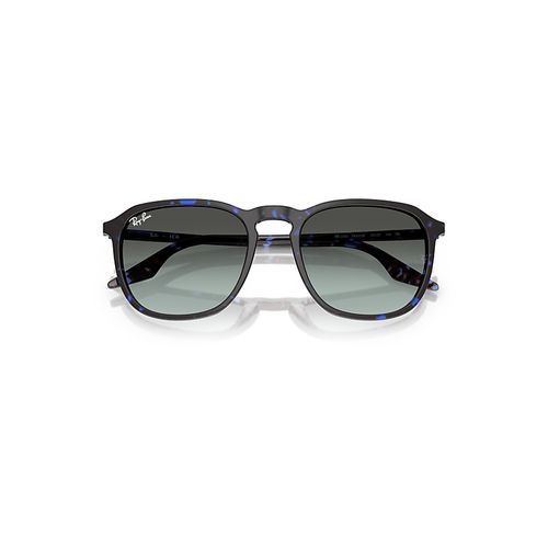 Ray-Ban Rb2203 Sunglasses Havana Blue Turtle Frame Blue Lenses 55-20