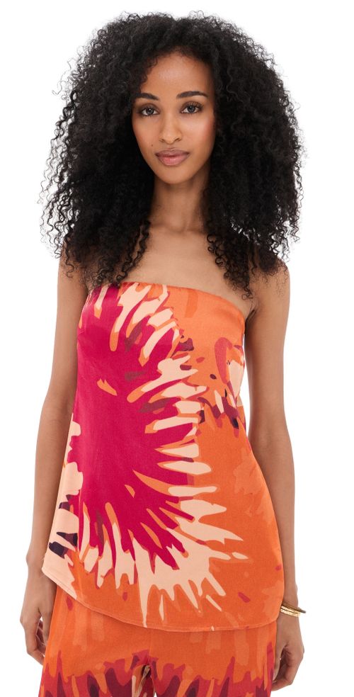 Anais Top Magma Orange