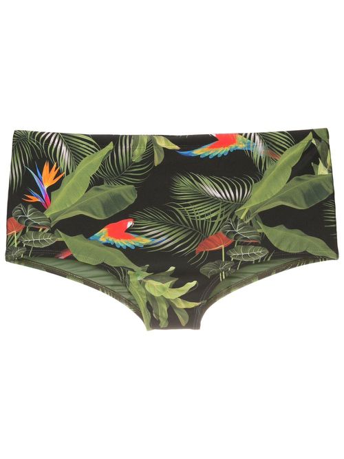 Copacabana printed swim trunks - Black