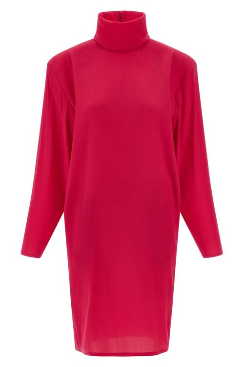 Structured Shoulder Dress