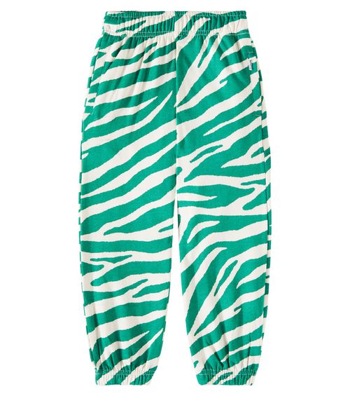 Molo Monti zebra-print cotton sweatshirt