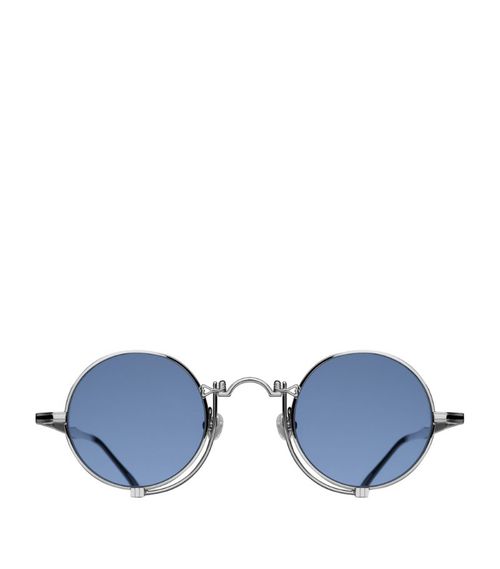 Heritage Under-Eye Bar Round Sunglasses