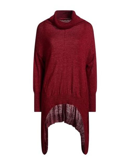 Woman Turtleneck Brick Size XS Acrylic, Polyamide, Mohair wool