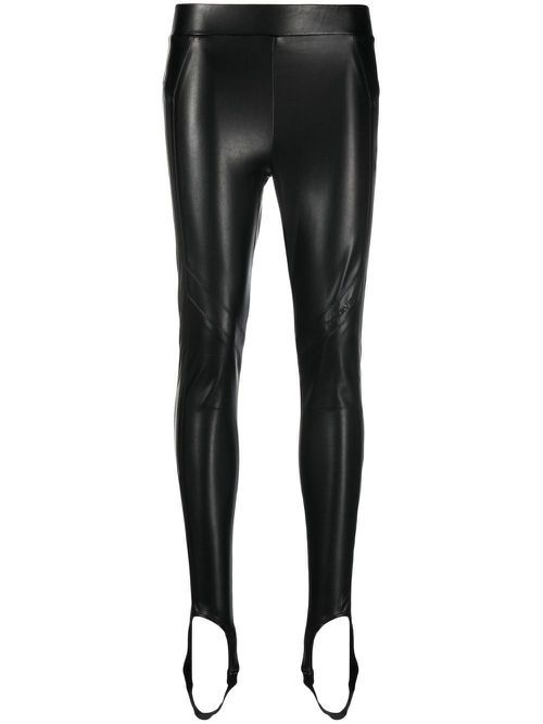 Stirrup cuff leggings - Black