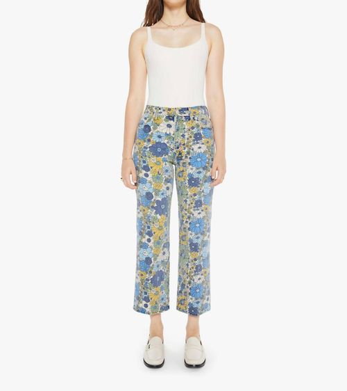 The Rambler Zip Ankle Pant In Dirtbike Flowers