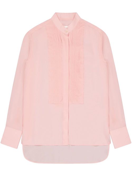 Laneus crepe de chine shirt - Pink