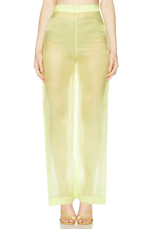 Marlies Grace Flora Pant in Yellow - Yellow. M also in