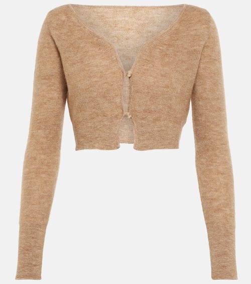 Le Cardigan Alzou mohair-blend cardigan