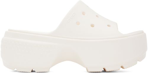 Crocs Off-White Stomp Slides