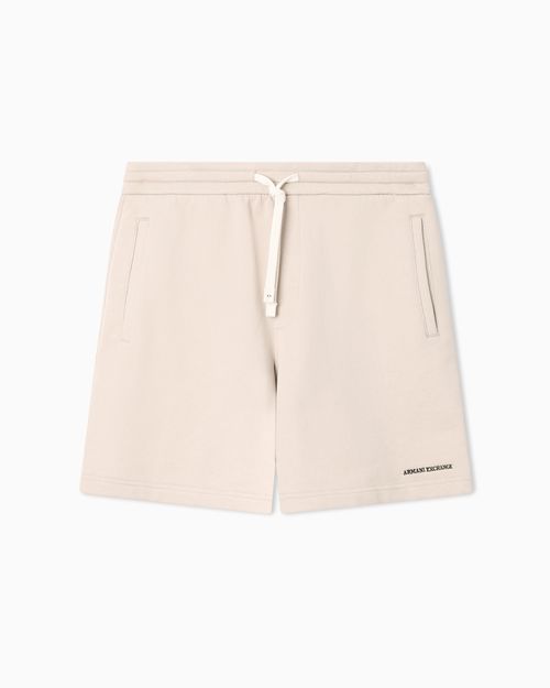 Cotton French Terry Sports Bermuda Shorts