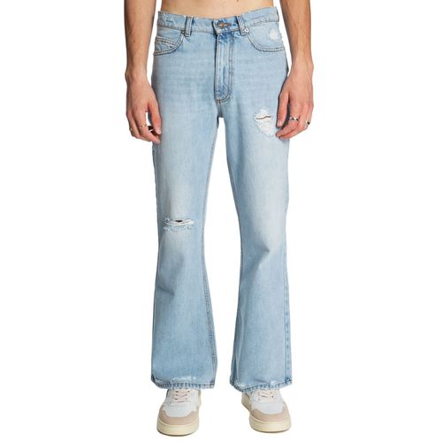 Distressed Denim Pants