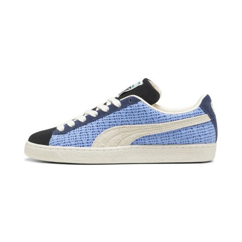 PUMA Suede Crochet Sneakers in Blue
