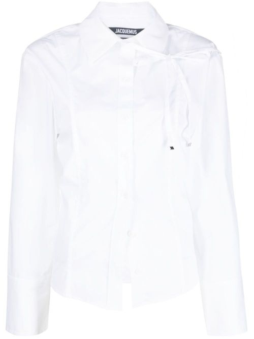 La Chemise Ruban cotton shirt - White