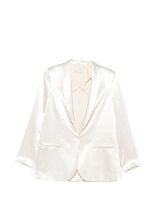 Single-Breasted Blazer Jacket