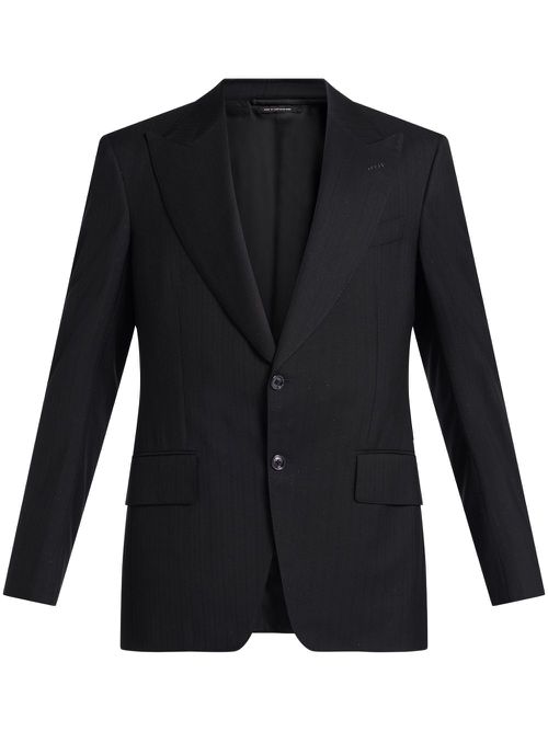Single-breasted blazer - Black