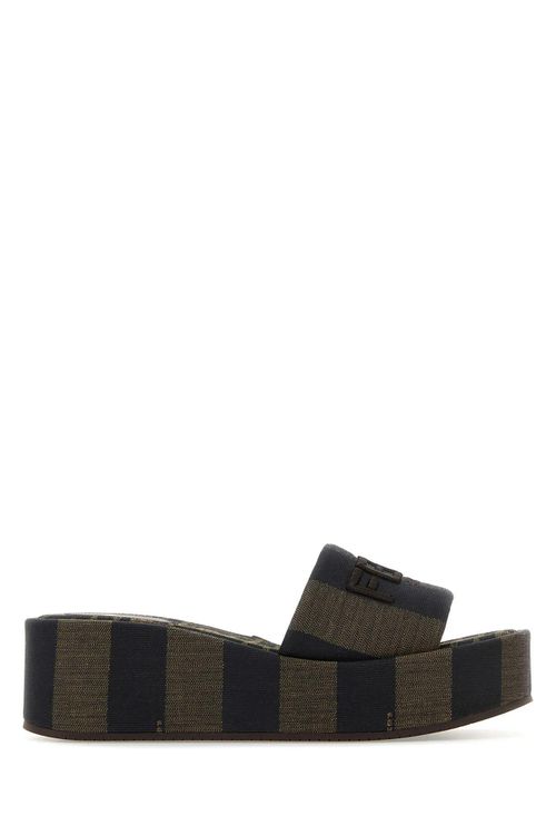 Two-tone Canvas Slippers