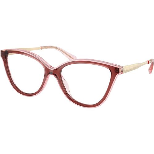 Michael Kors Mujer Michael Kors MK4190U COSTA BRAVA 3913 Monturas ópticas Inyectado Marrón Transparente Cat Eye Norma