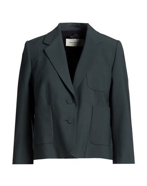 Woman Blazer Deep teal Size 8 Polyester, Wool, Elastane