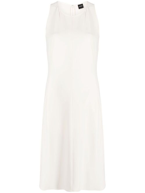 Darted A-line dress - Neutrals