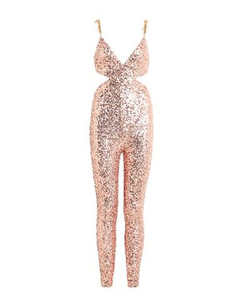 Woman Jumpsuit Blush Size 4 Polyester, Elastane