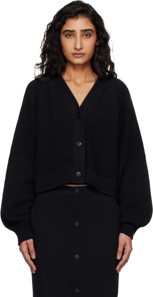 Black Computer Cardigan