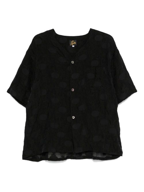 Polka-dot shirt - Black