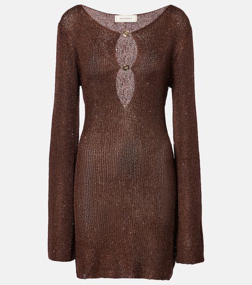 Candy sequined minidress