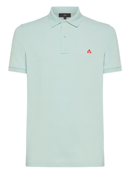 Peuterey piqué polo shirt - Blue