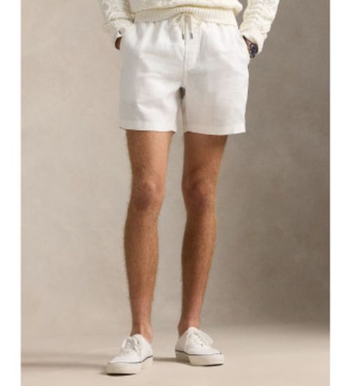 Polo Ralph Lauren for man. 710958586001 Prepster short white linen polo shorts (XL), Casual