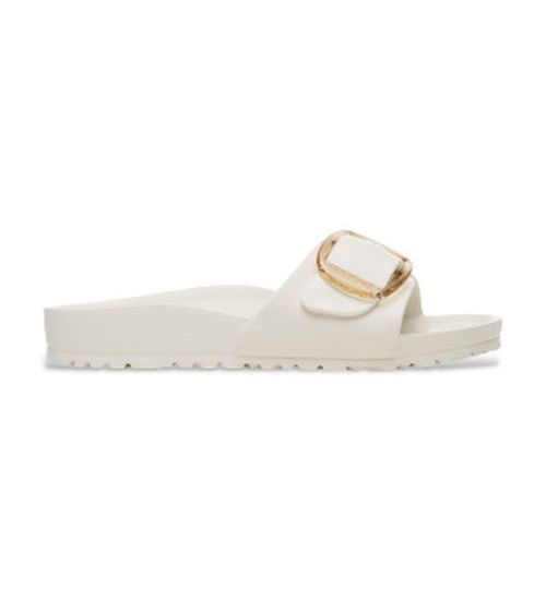 Birkenstock for woman. 1029633 Sandals Madrid Big Buckle white (37), Flat, None, Casual
